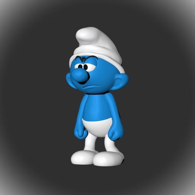Grumpy Smurf