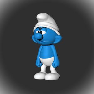 Grumpy Smurf