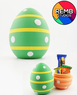 Easter Egg Container – Twist Lock Design (3 Variations!)