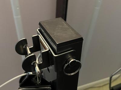 Rectangular Pipe Plug (for Total Gym center post)