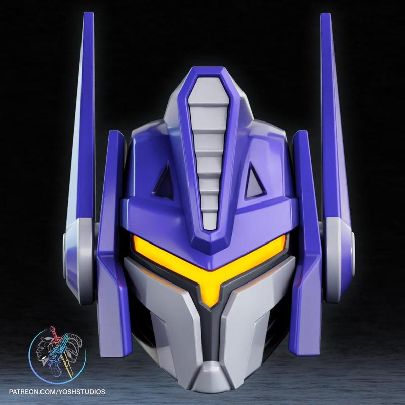 Optimus Reinhardt Helmet 3D Printer STL File