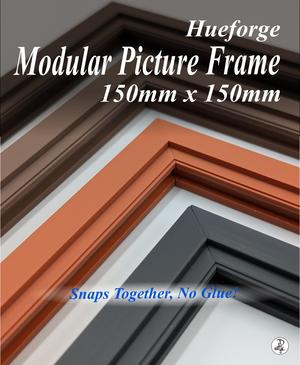 150 x 150mm Modular Picture Frame for Hueforge - SLOPED STEP