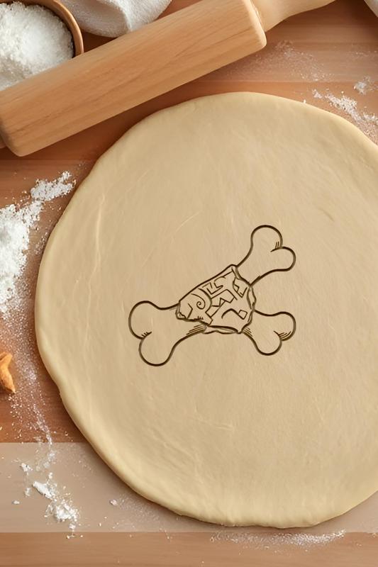 Fossil Bone Cookie Cutter, Biscuit Cutter