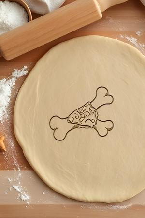 Fossil Bone Cookie Cutter, Biscuit Cutter