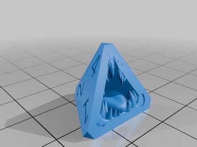 D4 Dice Monster