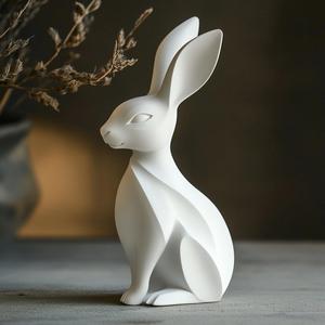 Easter Bunny Holiday Ornament – Unique Spring Decor