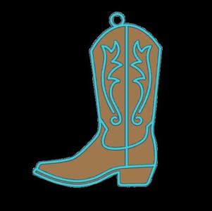 Cowgirl Boot.stl