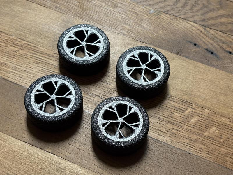 Audi wheel and tire.3mf