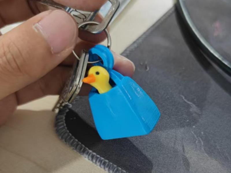 Bag Bag My Duck Keychain
