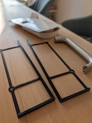 Bohrschalone IKEA drill template jig handle Handgriff KALERUM