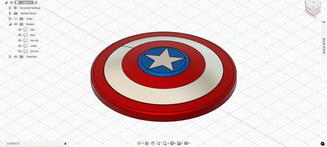 Captain's Frisbee  