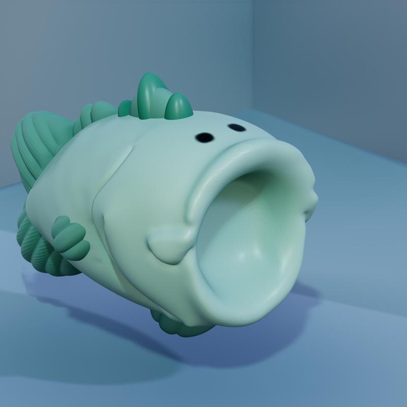 Cartoony Largemouth Bass