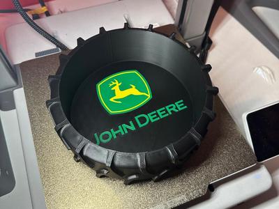 John Deere empty pocket bowl