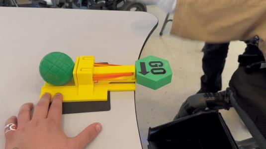 Adapted Bocce Launcher