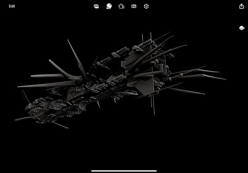 Earth Force Advanced Delta Shadow Dreadnought