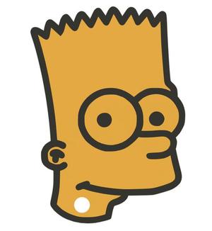 Bart Simpson keychain / klíčenka