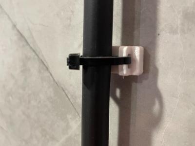 Cable zip tie wall mount small