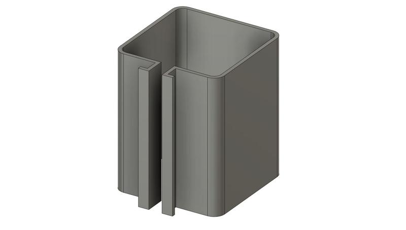 40x40 Cable Duct for 4040 Aluminium Profile
