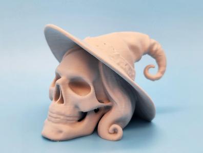 Witch Skull Miniature