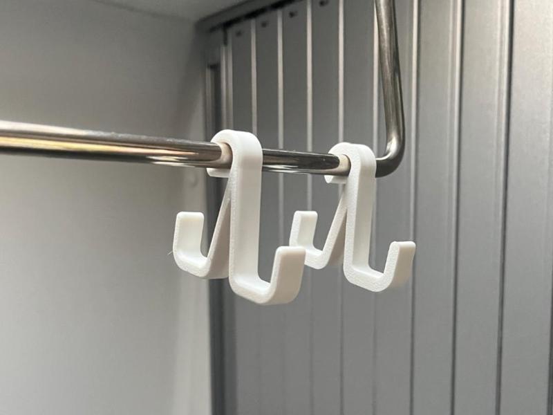 Clip Hooks for Towels/Clothes in a Campervan