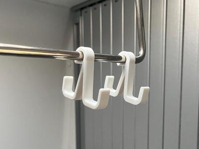Clip Hooks for Towels/Clothes in a Campervan