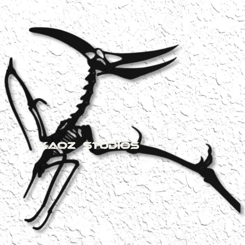 Pteranodon wall art Pteradactyl wall decor dinosaur art