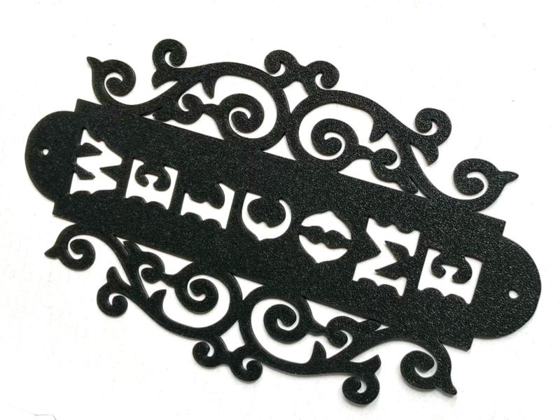Plaque welcome