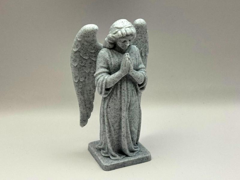 Graceful Praying Angel Statue