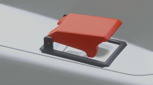 Doomsday switch cover for window button