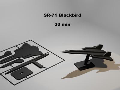 SR-71 Blackbird KitCard
