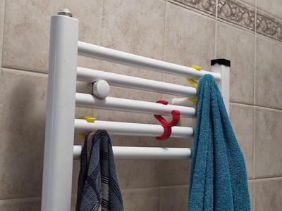 Bathroom Radiator Hook PETG Heat-resistant Hanger