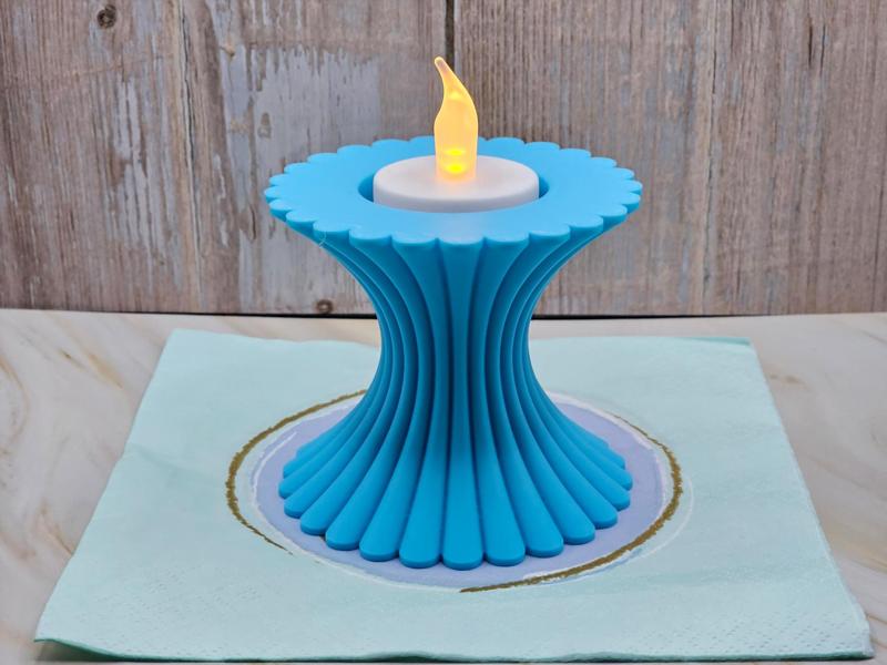 LED tea light holder stand