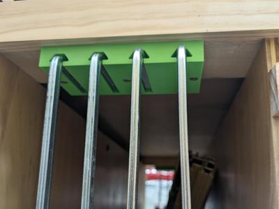 Ultimate Festool MFT Rail Clamp Rack for Makers