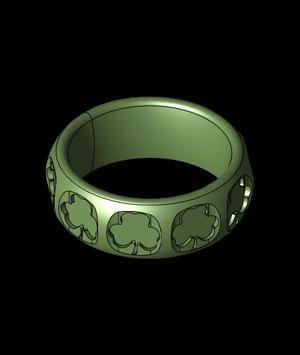 Clover ring #StPatricksRemix