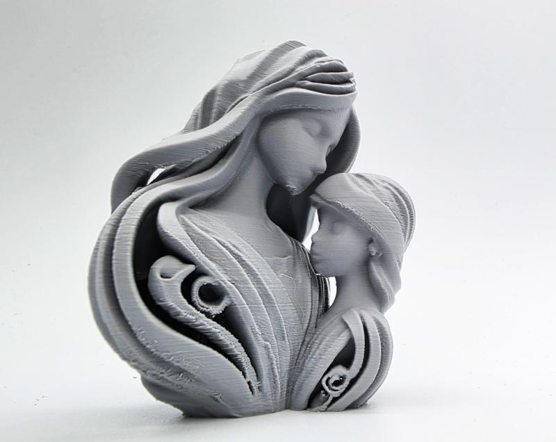 Mother & Daughter Sculpture #4