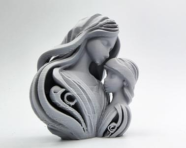 Mother & Daughter Sculpture #4
