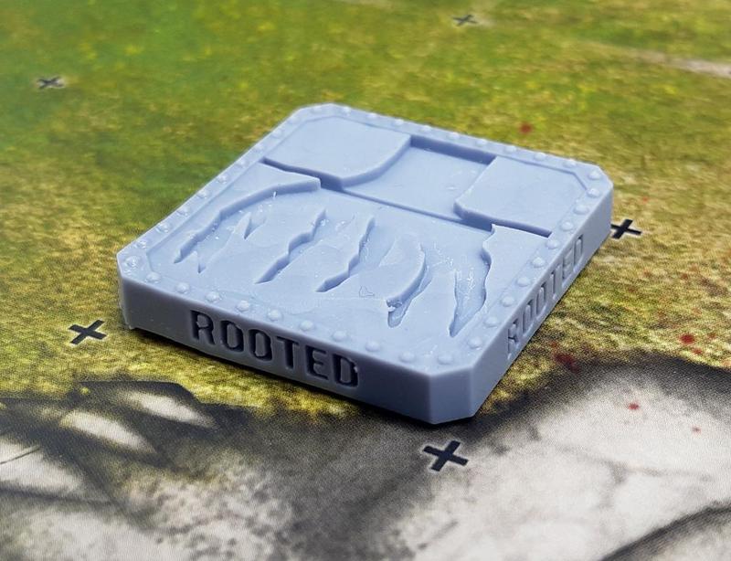 Rooted Blood Bowl Status Tile Token
