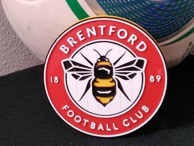 Brentford FC coaster or plaque