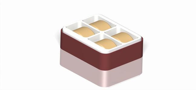 Caja Organizador Stand 4 Relojes