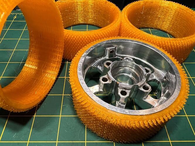 MK4 TPU wheel tread