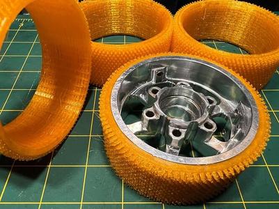 MK4 TPU wheel tread