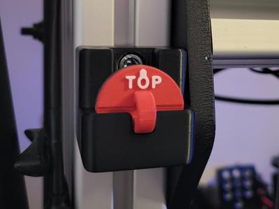 SRM tiny emulator holder for simrig (Fanatec)