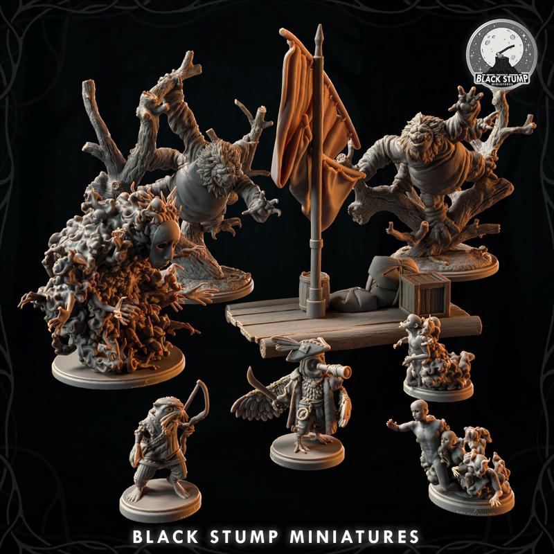Black Stump 12 - May 2025 Release! + 5E and Shadowdark Stats! Presupported!