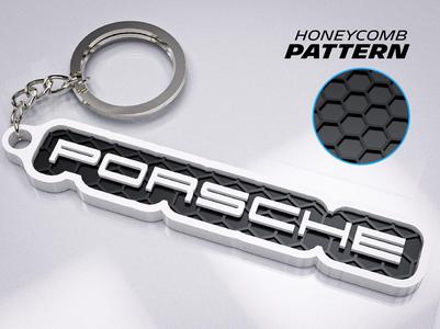 Porsche Keychain