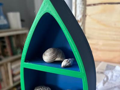 Boat Shelf for mini collectables