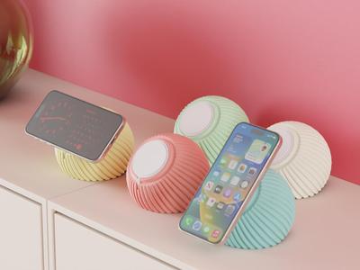 iPhone Charging Stand. Aesthetic Design Magsafe