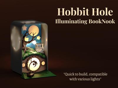 Hobbit House Illuminating Booknook