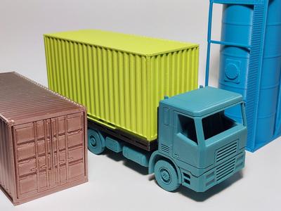 Print in Place Container Carrier Module