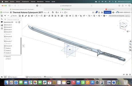 Thermal Katana Cyberpunk 2077