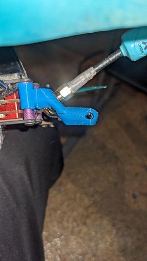 QAVS external RX mount with vtx and ELRX antenna mount